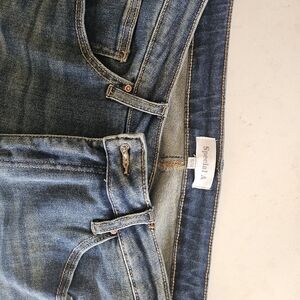 Special A High-Rise Wide Leg Jeans in Blue Wash
